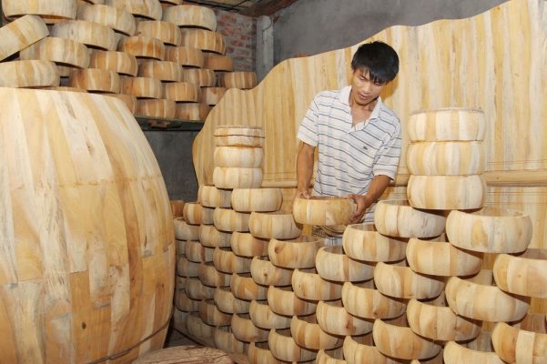 Tiếng trống chùa lừng danh tại làng nghề Trống Đọi tam