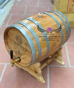 bom ủ rượu gỗ sồi