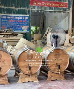 thùng đựng rượu gỗ sồi 100l