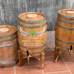 thùng rượu gỗ sồi 50l
