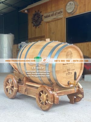 thùng đựng ủ rượu gỗ sồi